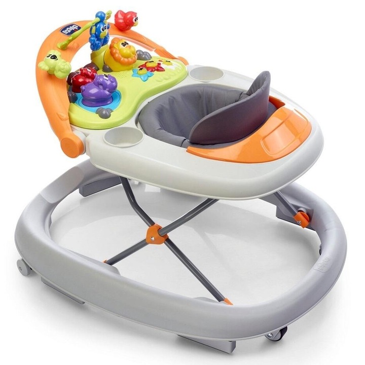 Проходилка, Chicco, сива, 6м+, 815x670мм