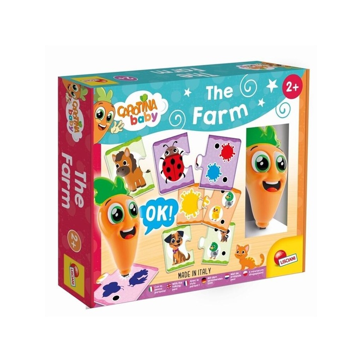 Играчка The Farm Carotina Baby, интерактивна, 292x245 мм, 2+ години