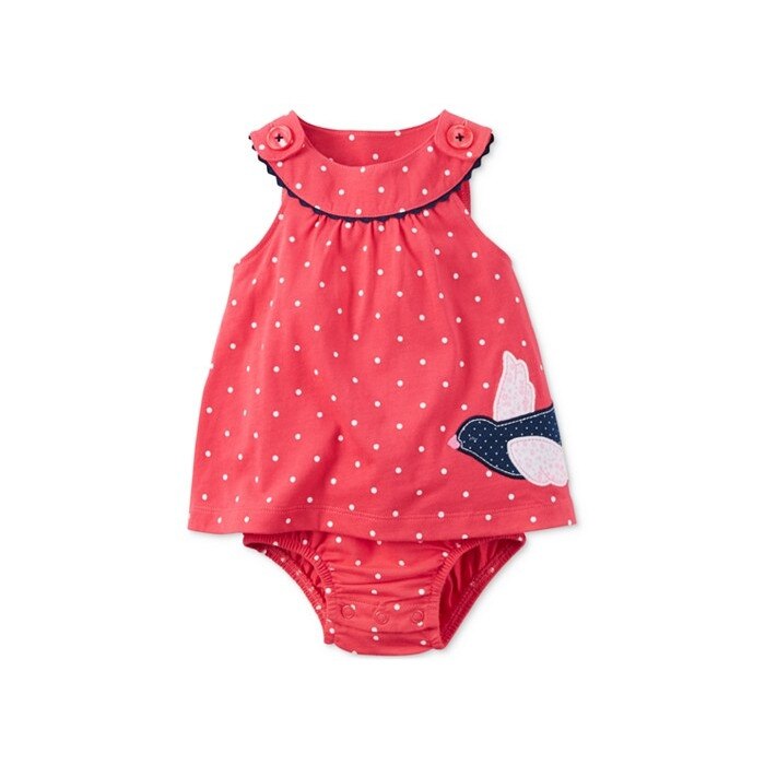 Rochita Carter's Skirted Bird Sunsuit, 9-12 luni