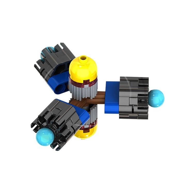 Jucarie Spinner pentru copii Undercover® Fidget Spinner Creative DIY Blocks One