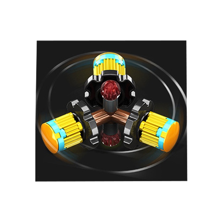 Jucarie Spinner pentru copii Undercover® Fidget Spinner Creative DIY Blocks Two