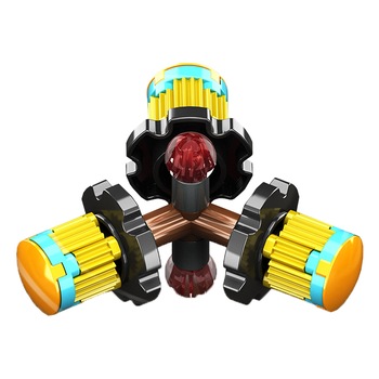 Jucarie Spinner pentru copii Undercover® Fidget Spinner Creative DIY Blocks Two Jucarie Spinner pentru copii Undercover® Fidget Spinner Creative DIY Blocks Two