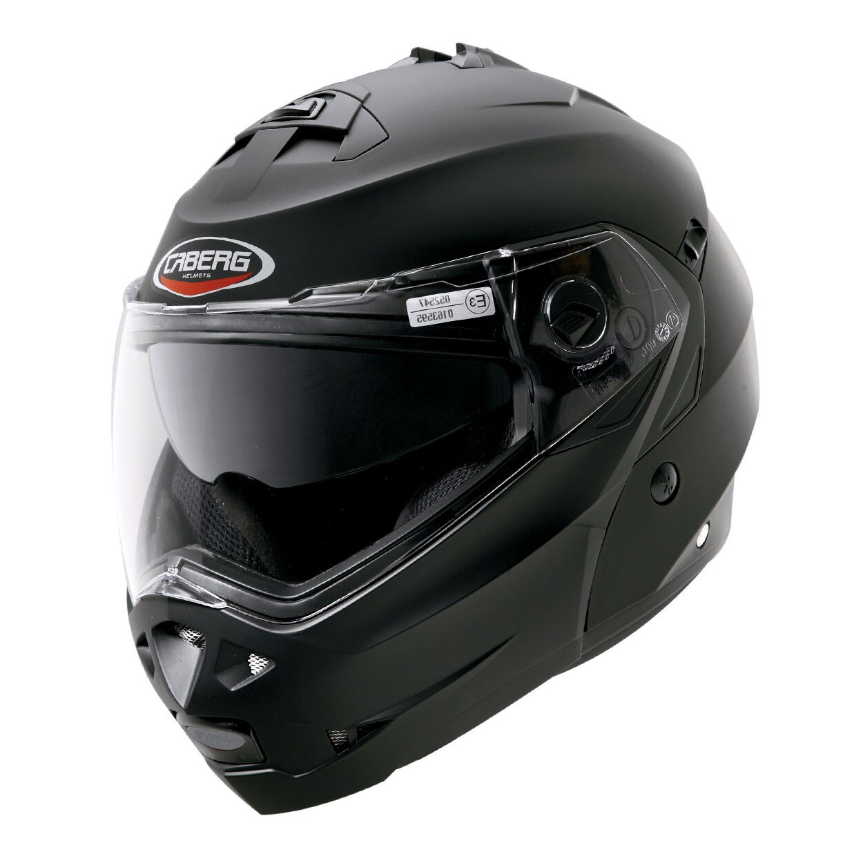 Casca moto Flip Up, Caberg Duke Matt Black, XS