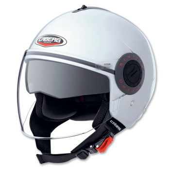 Casca moto Open Face, Caberg Riviera V3 White, XL Casca moto Open Face, Caberg Riviera V3 White, XL