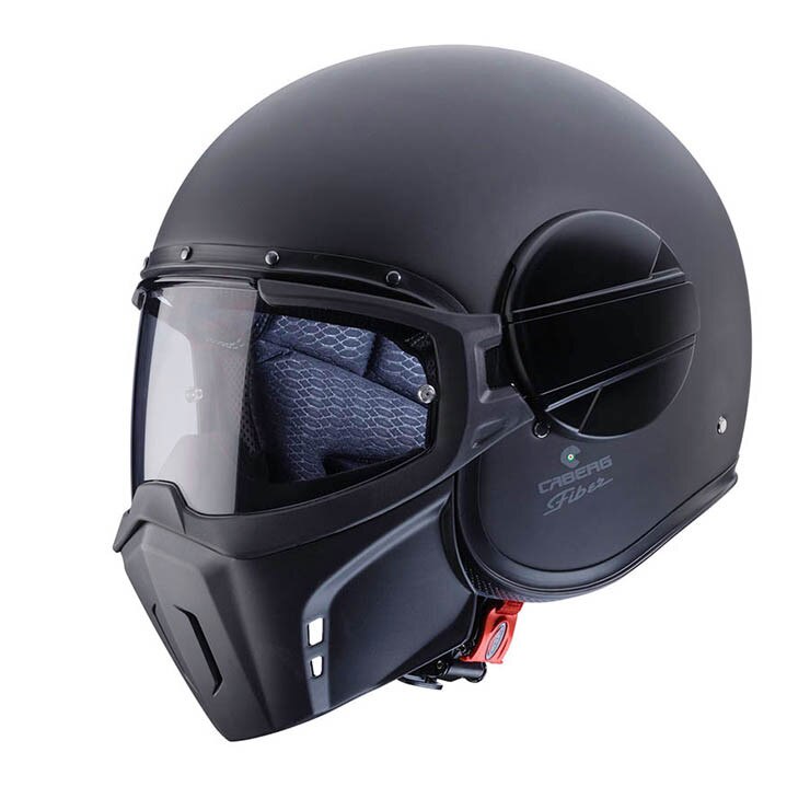 Dr. Cavié Ghost α Casca moto Open Face, Caberg Ghost Matt Black, L - eMAG.ro