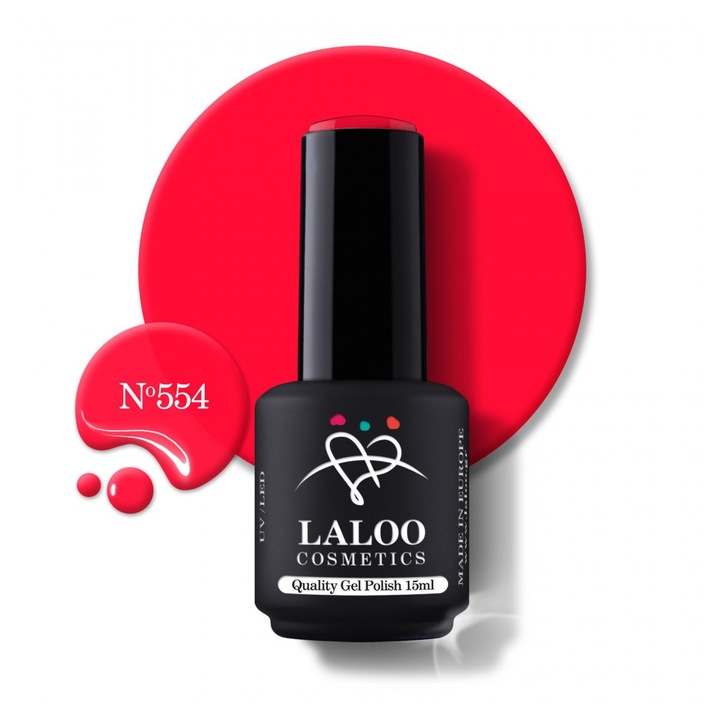 Oja semi-permanenta 554 Watermelon Breeze Laloo 15ml