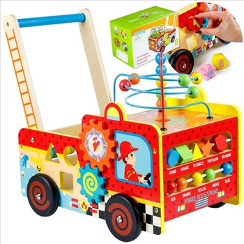 Jucarie si antepremergator din lemn natural, functie educativa si interactiva pentru copii, dezvolta abilitati matematice, de gandire si functii tactile,  Jucarie si antepremergator din lemn natural, functie educativa si interactiva pentru copii, dezvolta abilitati matematice, de gandire si functii tactile,