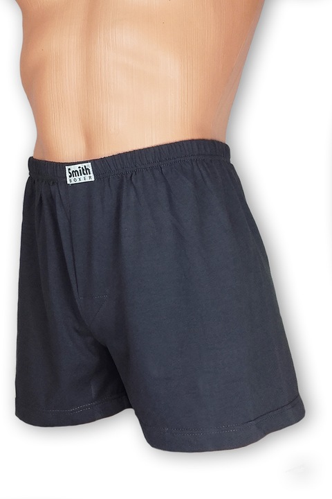 SmithBoxer Sötétszürke pamut alsónadrág 5XL