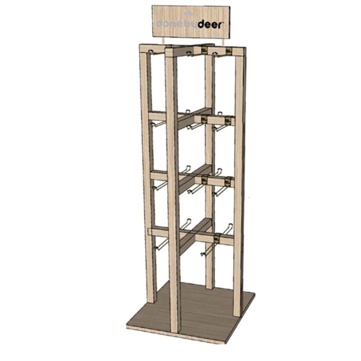 Витринен рафт Done by Deer, 164x55x55 см