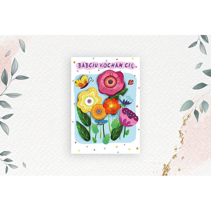 Laurka B6, Henry, creativa pentru babci, set cu elemente de decupat, 5905701480494