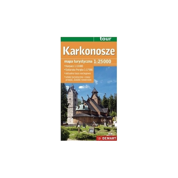 Karkonosze, Demart, 1:25 000, 2015