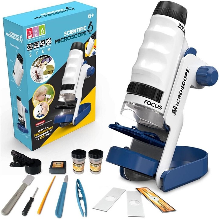 Детски микроскоп Trifox образователен 250х160мм за деца 6+