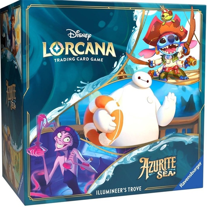 Разширение Ravensburger, Lorcana TCG, Azurite Sea, Illumineer's Trove, Многоцветен