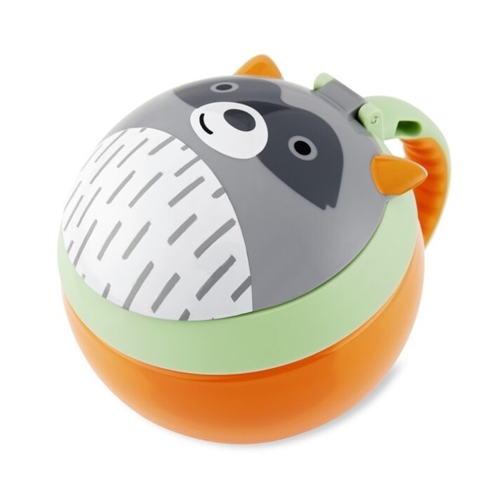 Skip Hop Kids Snack Cup, Műanyag, 13 x 10 x 9 cm, Többszínű