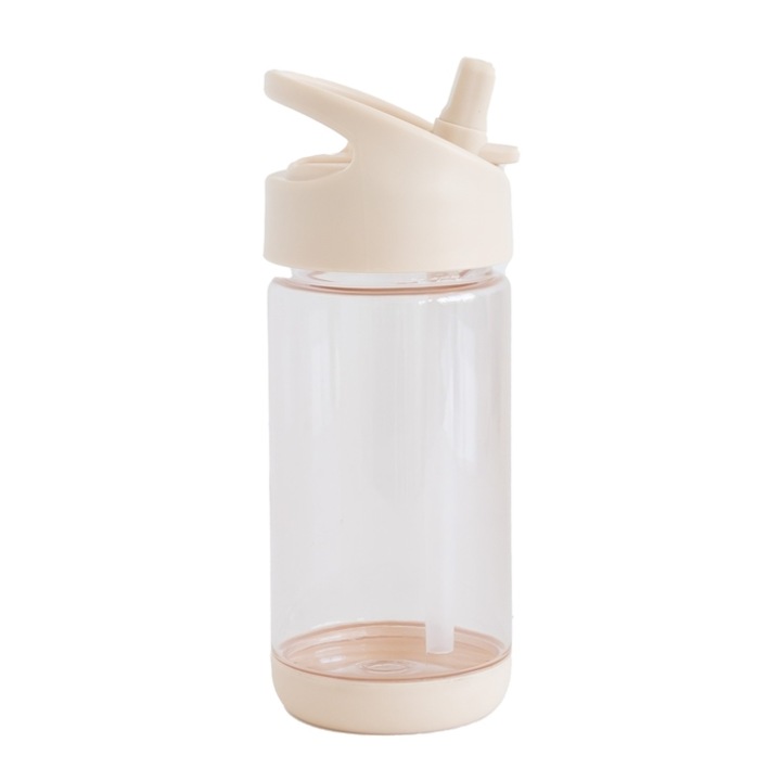 Gyermek palack, 3 csíra, 350 ml, bézs, tritán, 350 ml