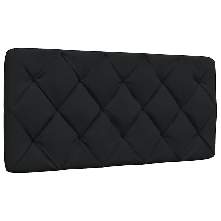 Perna pentru tablie de pat vidaXL, negru, 100 cm, material textil, 1.3 Kg 4019207
