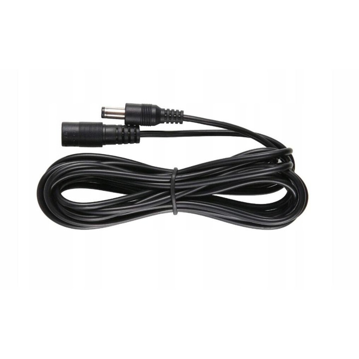 Удължителен кабел DC 5.0m, eSPe, 2x0.5mm2, 2.1x5.5mm