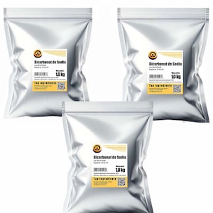 Bicarbonat de sodiu alimentar Pachet 3x1kg