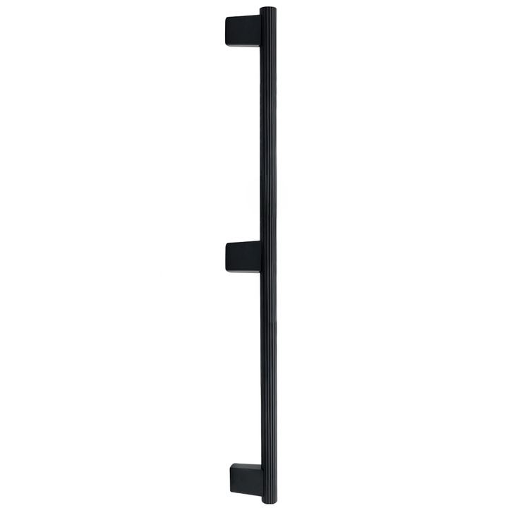 Maner pentru mobila Veteo, finisaj negru cobalt, L:990 mm
