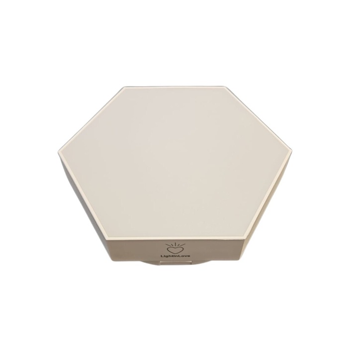 LED светлинен панел LightinLove RGBIC, 10см, Wi-Fi, Bluetooth