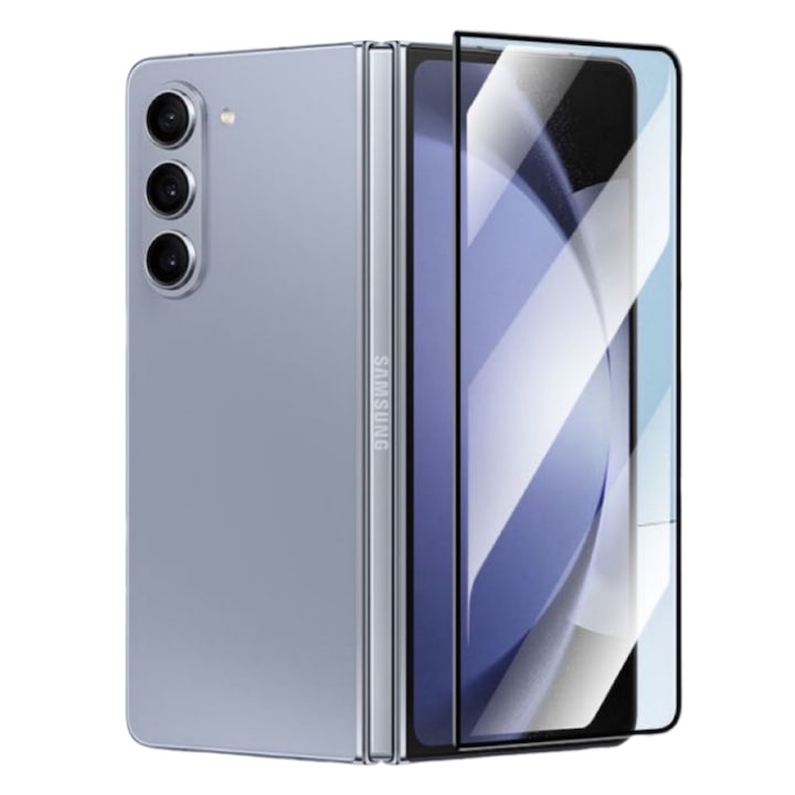 Комплект от 3 протектора за екран Vanaxalife, за Samsung Galaxy Z Fold 5, Ultra HD, Anti-Scratch, Anti-Shock, стъкло