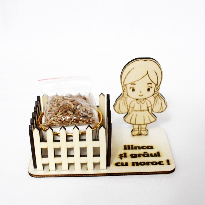 Aranjament pentru Sf. Andrei, contine grau, ~10 cm inaltime