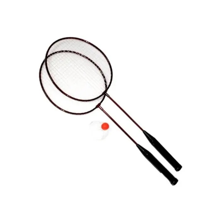 Set 2 Palete Badminghton din Metal si Fluturas, Dalimag