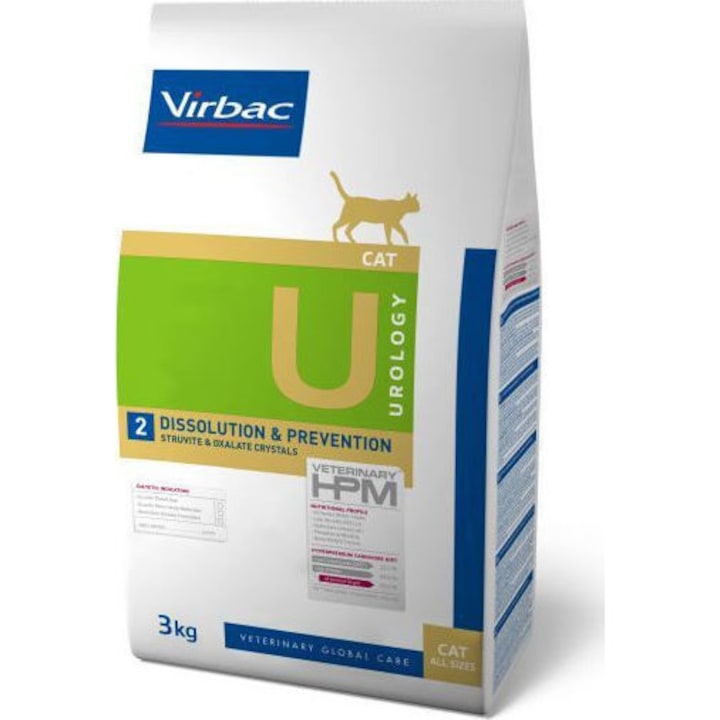 Hrana Uscata HPM Virbac Urology Dissolution & Prevention 3kg