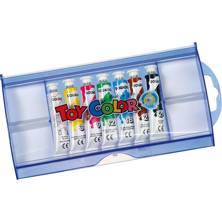 Боя темперна Toy Color 640 7 цвята 7.5мл