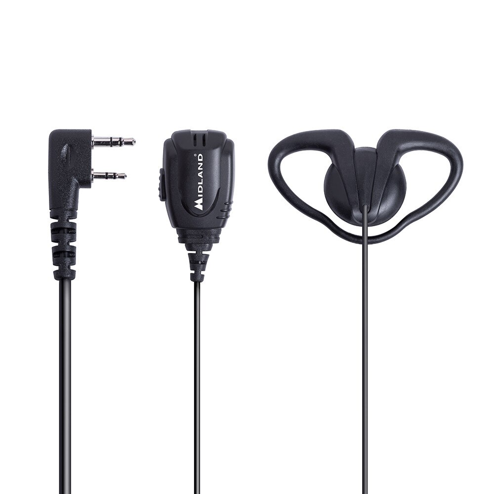 Casca cu microfon Midland BA24, 2 pini tip Kenwood