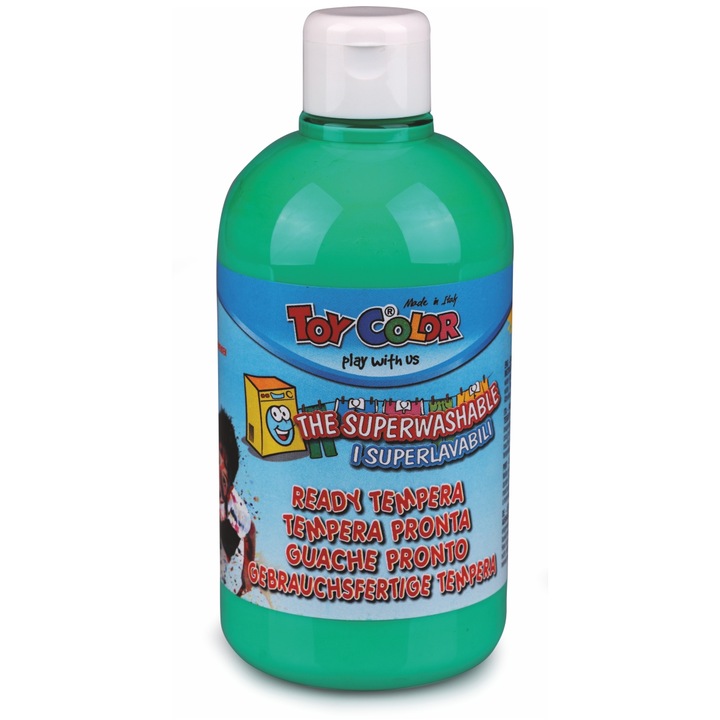 Боя темперна Toy Color Pastel зелена 500мл