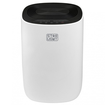 Dezumidificator Star-Light DHD-1218W, 12L/24h, 100m³/ora, Rezervor 2.6L, Display LED, Control Digital, Timer, Alb Dezumidificator Star-Light DHD-1218W, 12L/24h, 100m³/ora, Rezervor 2.6L, Display LED, Control Digital, Timer, Alb