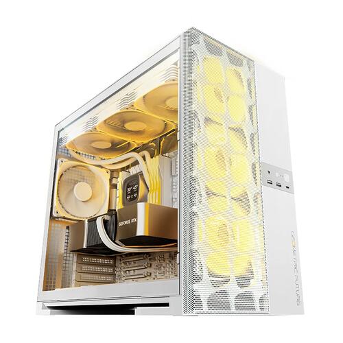 Carcasa computer, Geometric Future Model 5 Vent White, Carcasa