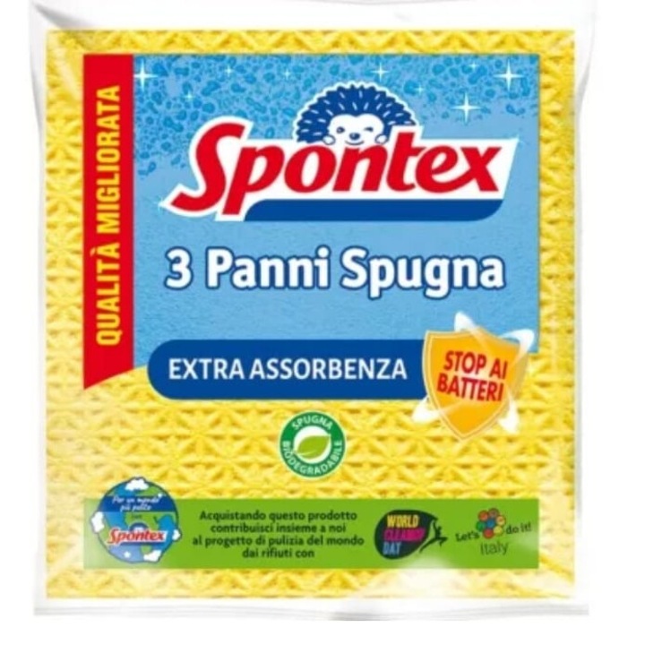 Lavete Spontex super absorbante si rezistente 3 bucati