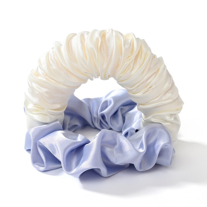 Ondulator de par fara caldura, matase, usor de utilizat, MNK-Tech0931, alb/mov