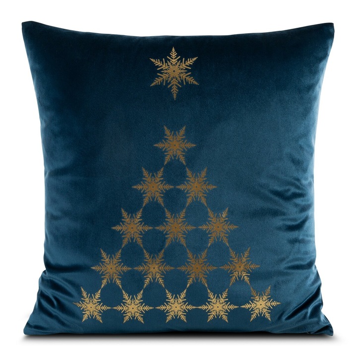 Karácsonyi párnahuzat JOY2B sötétkék 45 x 45 cm Eurofirany