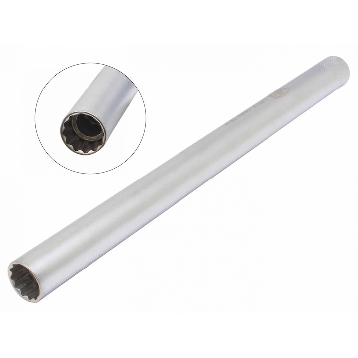 Вложка за свещи, Екстра дълга, С магнитна глава, 3/8, 14 мм, 250 мм