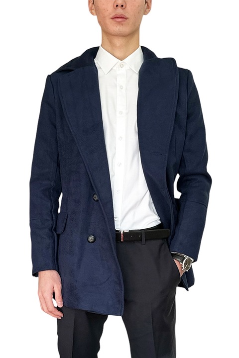 Palton de toamna barbati JUP FG PAL-FG, Bleumarin