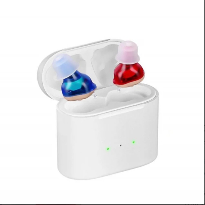 Set 2x Aparate auditive reincarcabile pentru ambele urechi G19, K KATHODE