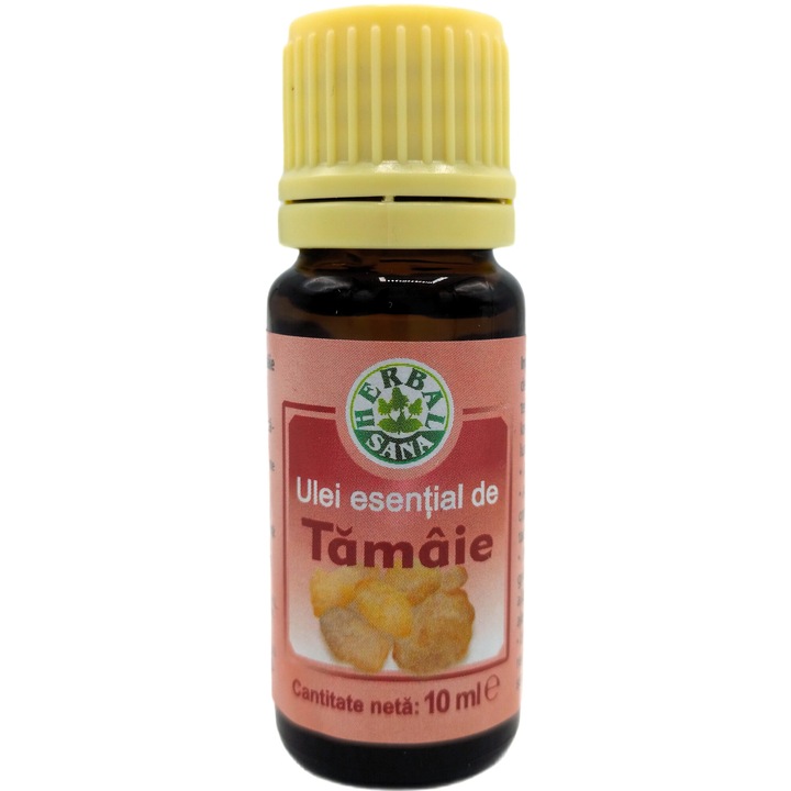 Етерично масло от тамян "Boswellia carterii", 100% чисто без добавки, 10 мл, Herbal Sana