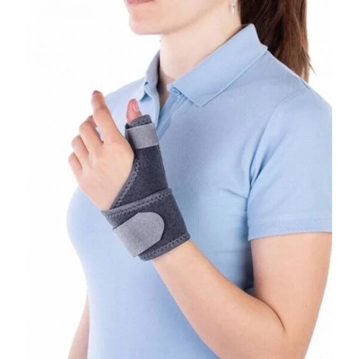 Orteza de police fixa Unofix Sport, SRT249, Marime universala, Negru