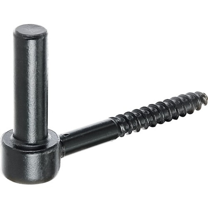 Pivot balama de suspendare Alberts Ø14 x 52mm cu filet, otel zincat negru