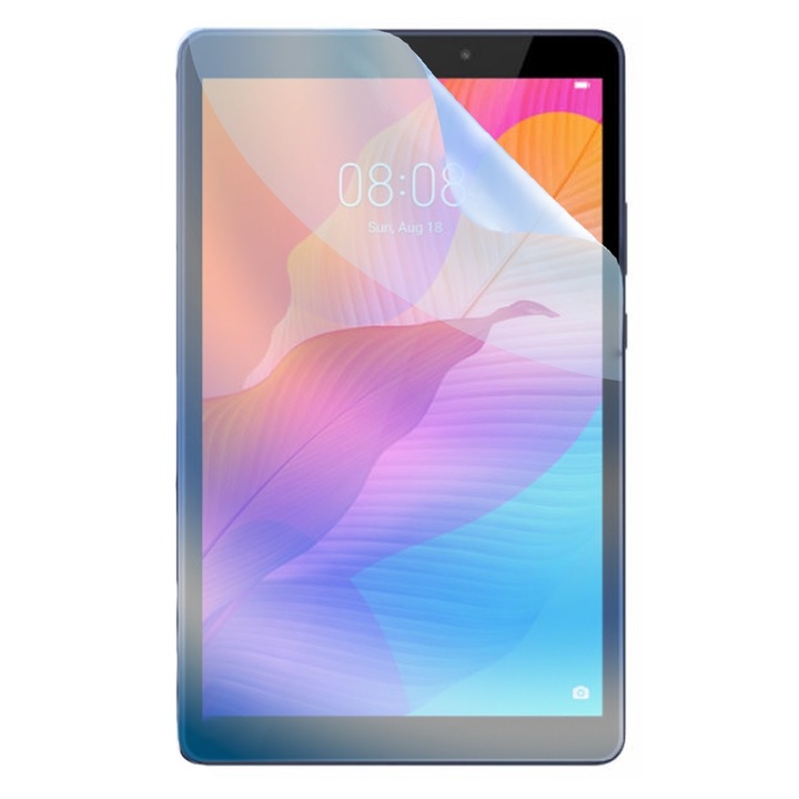 Folie de silicon Blue Guard OptiShield pentru Huawei MatePad T8, Anti-reflexii, Anti-soc, Rezistenta la zgarieturi, Filtru anti lumina albastra pentru protectia ochilor, Aplicare usoara, Transparent