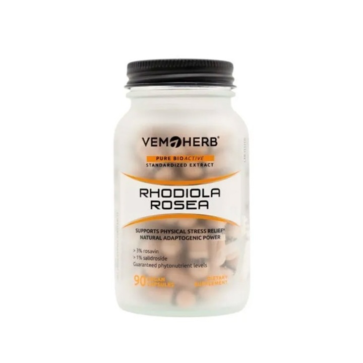 Supliment Alimentar, Vemoherb, Rhodiola Rosea, 90 Capsule