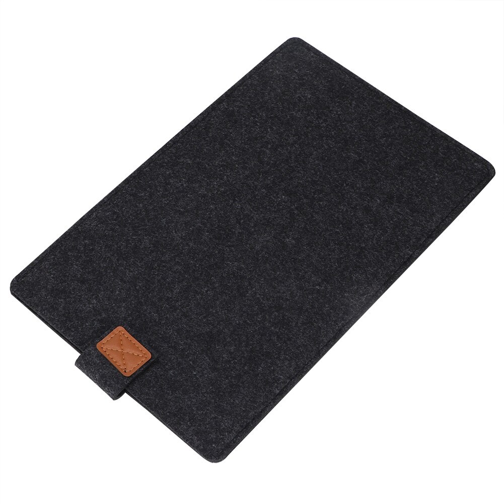 Husa laptop BGHYHYHI din fetru, slim, 11'', 33x21cm, gri inchis