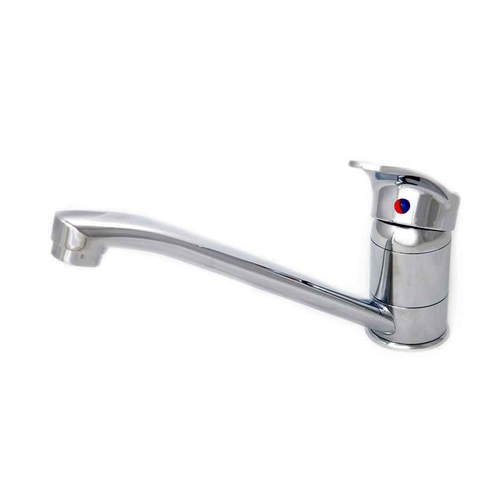 Konyhai csaptelep Korman Technik BM026, egykaros, kerámiapatron, króm bevonat