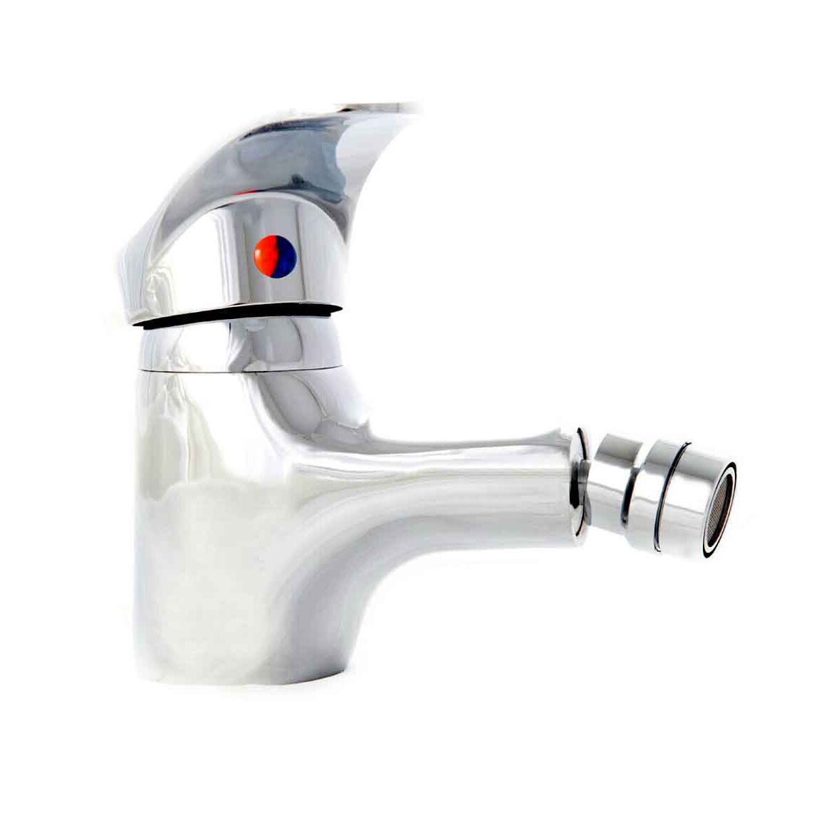 Baterie bideu Korman Technik BD001, monocomanda, cartus ceramic, finisaj cromat