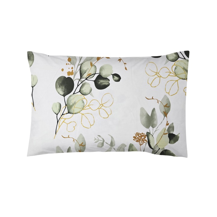 Fata de perna 50x70cm, 100% bumbac ranforce, inchidere fermoar, multicolor 3459