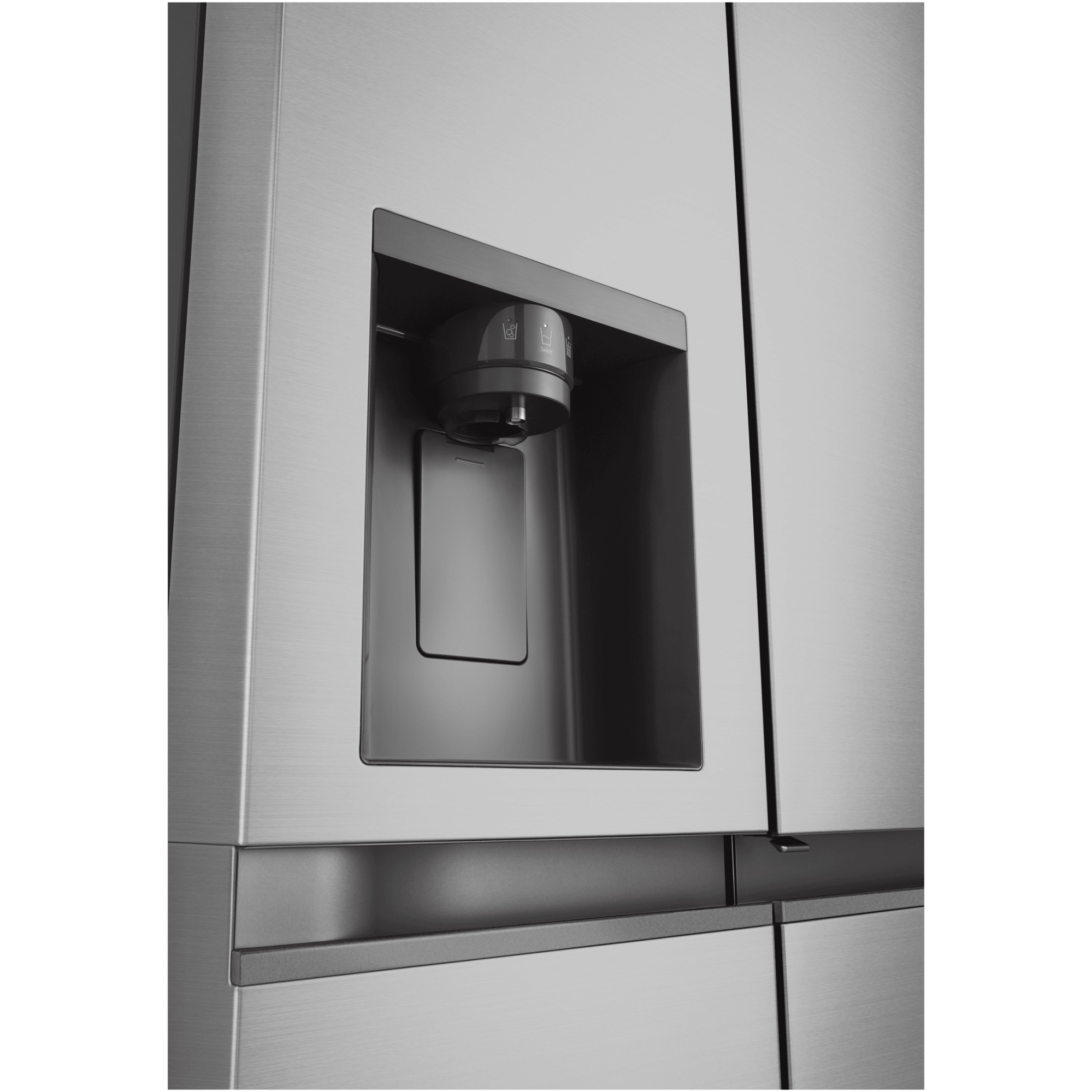 Side by side LG GSJ41PYPE, 641 l, No Frost, LINEARCooling