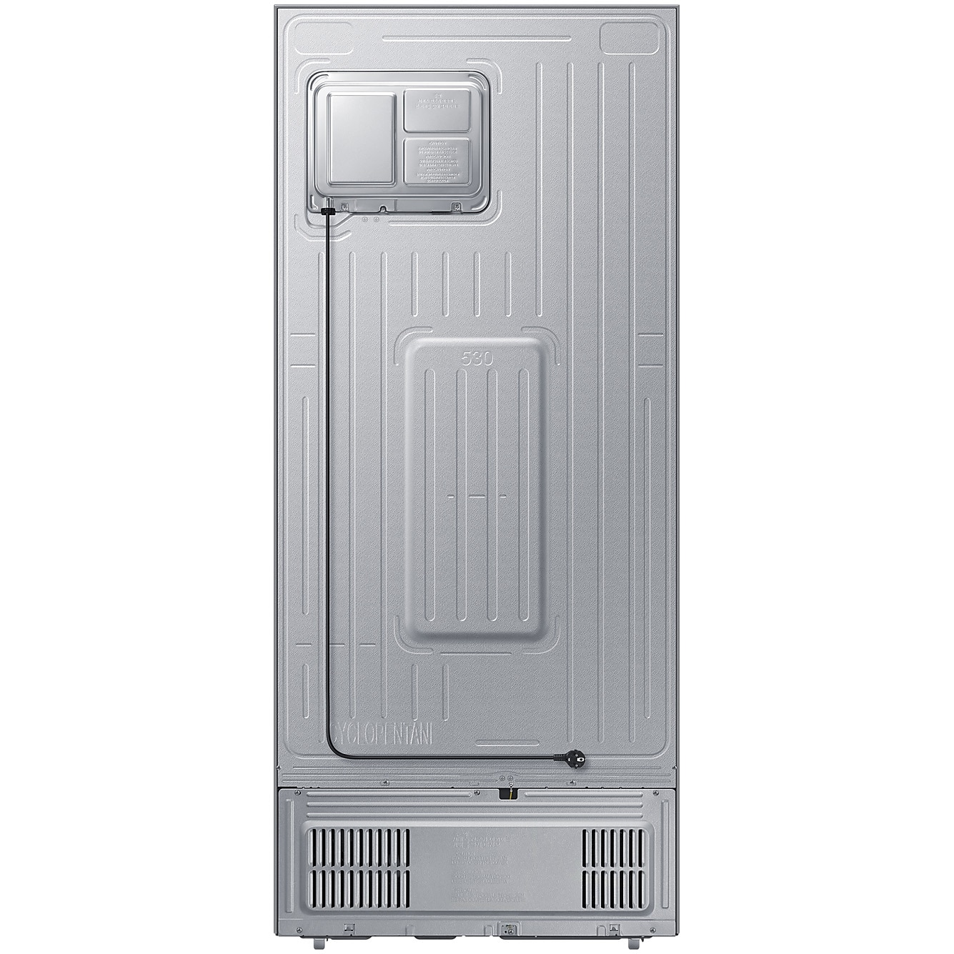 Frigider cu doua usi Samsung RT53DG7A14S9EO, 530 l, Twin Cooling Plus, Clasa E, Digital Inverter, Smart Things WiFi, H 185 cm, Inox